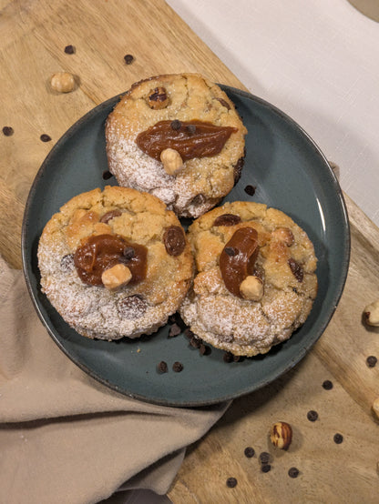 Le cookie gourmand praliné